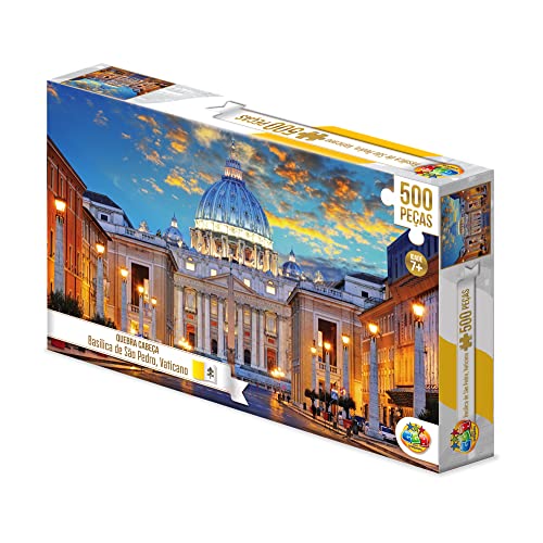Quebra-cabeça Basílica de São Pedro no Vaticano com 500 peças