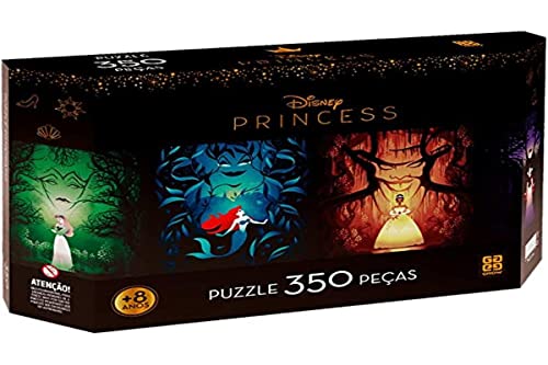 Quebra-cabeça Disney: Princesas (panorâmico) com 350 peças