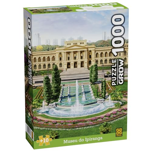 Quebra-cabeça Museu do Ipiranga com 1000 peças