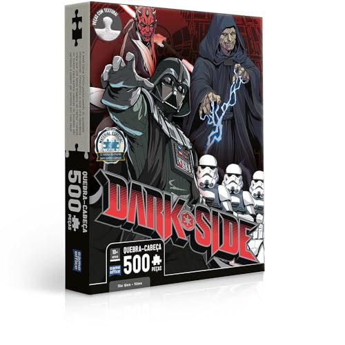 Quebra-cabeça Star Wars: Vilões com 500 peças
